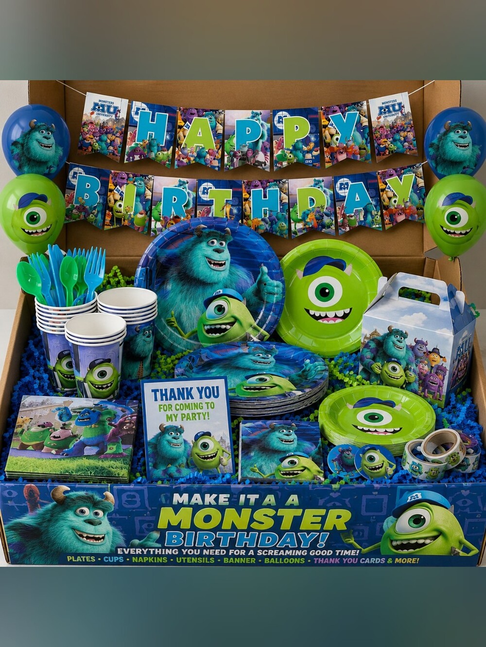 Disney Pixar Monsters Inc Party In A Box!